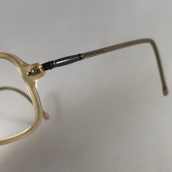 Vintage Giorgio Armani 387 083 Eyeglass Frame Clear Square Retro 51-18-140 Italy - Picture 8 of 11
